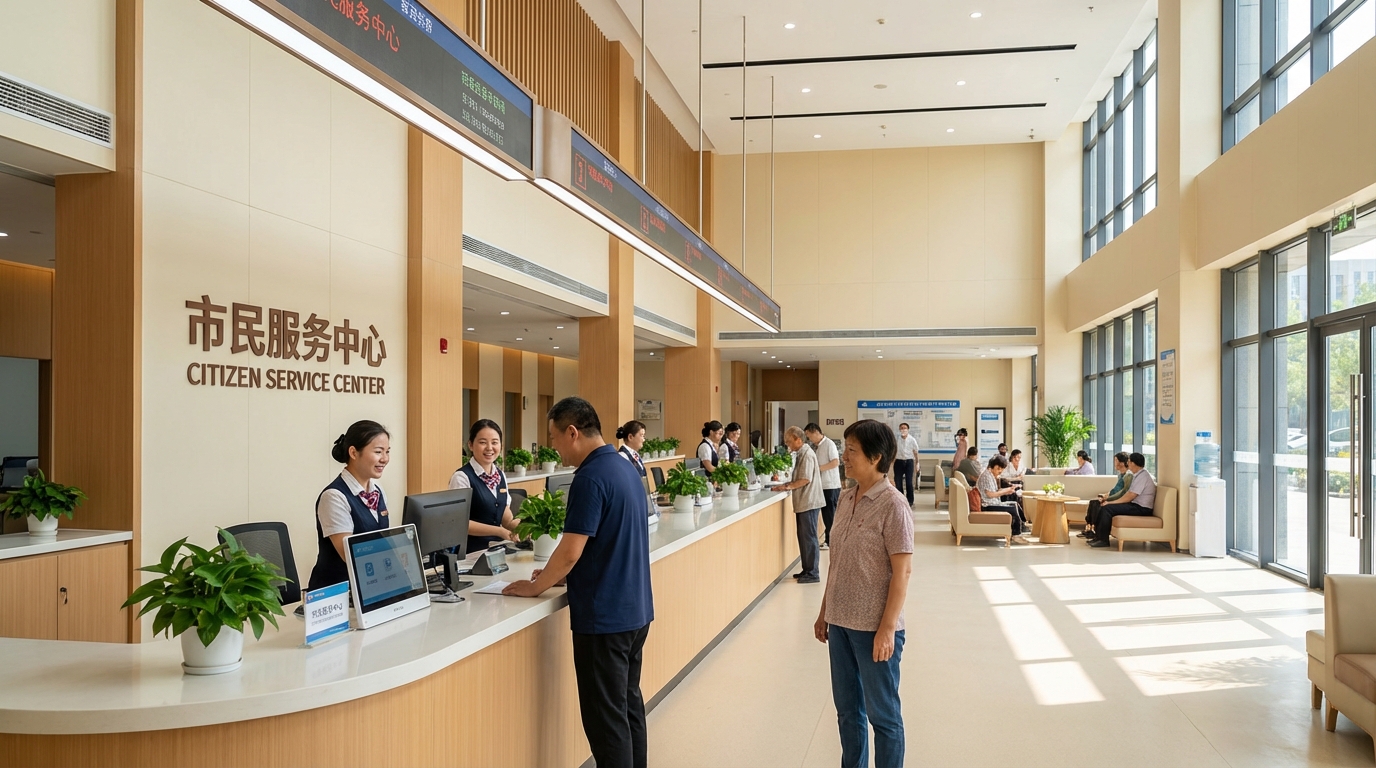 现代政务服务大厅